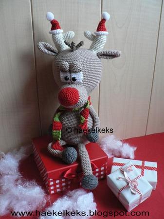 Rentier Bolleke -- Häkelanleitung von Haekelkeks®