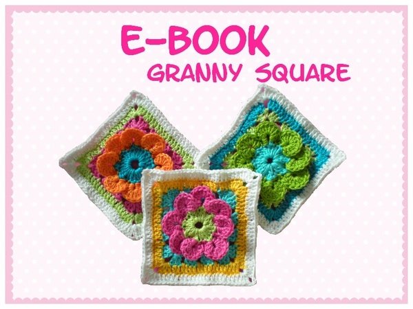 Häkelanleitung - Granny Square #3 - e-book