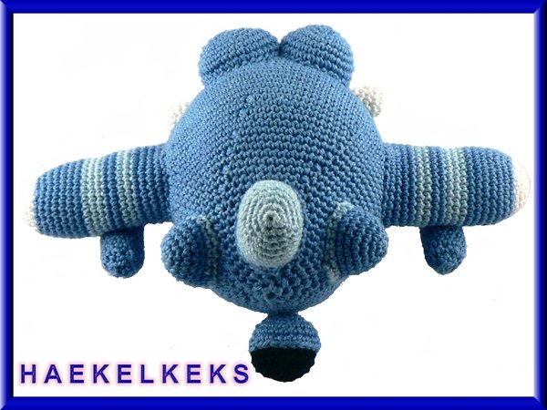 Flugzeug Manni + Hubschrauber Rita -- 2er Anleitungsset von Haekelkeks
