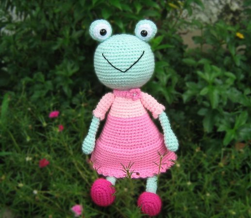 Froggy - Amigurumi Frosch - Häkelanleitung