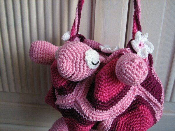 Häkelanleitung Kindertasche "Turtle"