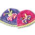 Sommermützen für Babys/Kinder "Stiefmütterchen", alle Gr.