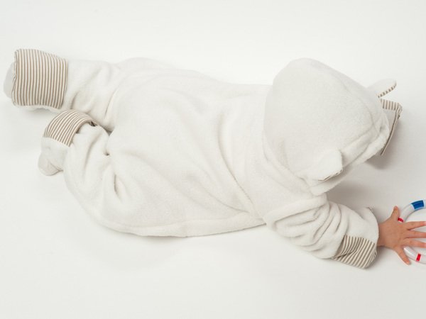 PDF Schnittmuster Baby Overall mit Kapuze für Jungen und Mädchen CASSIA