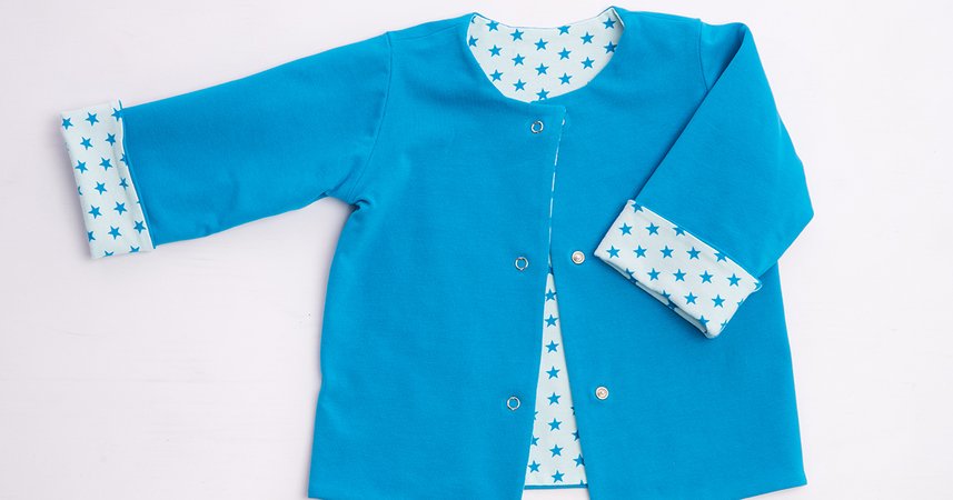 Reversible and Lined Baby and Kids Jacket Sewing Pattern - FLAVIO