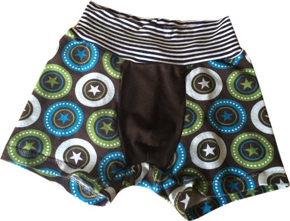 Nähanleitung und Schnittmuster, Boxershorts oder Badehose (Gr. 122/128 - 156/164)