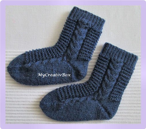 Babysockenmuster "Sternenlicht" - Pdf - Gr.: 15-23