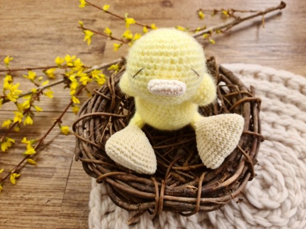 crochet pattern ducky Dagmar
