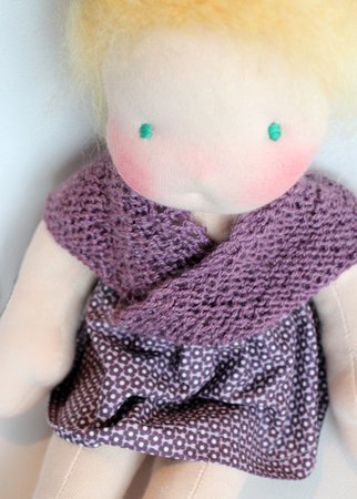 Schultertuch "Shawl Leta" für Puppen