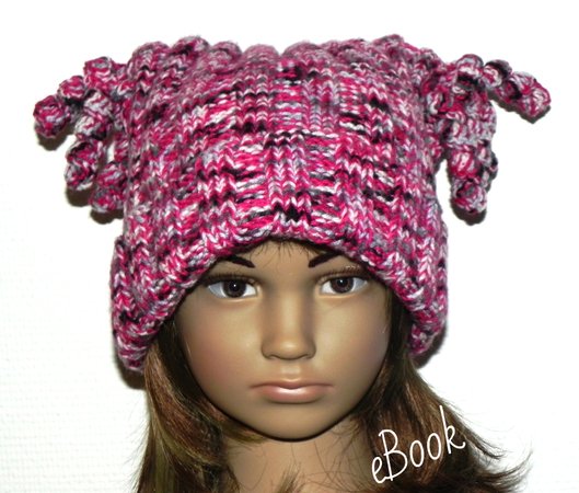 Mütze Spirale Strickanleitung
