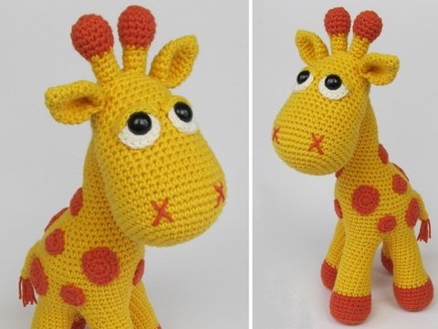 Giraffe Neli Amigurumi Crochet Pattern 