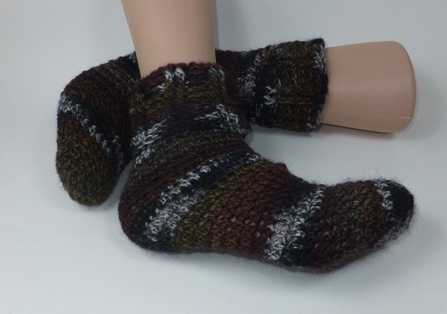EasySoks1 leicht zu häkelnde Kuschelsocken Gr. 36 - 43