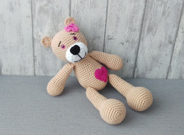 Häkelanleitung Teddy