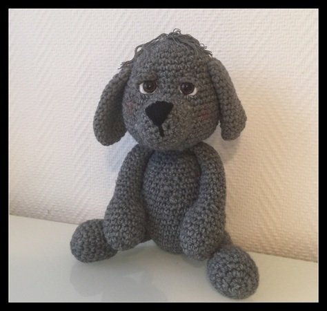 Häkelanleitung Hund Benny