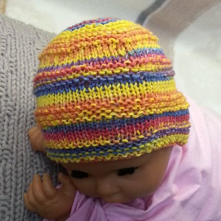 Strickanleitung Babymütze alle Größen