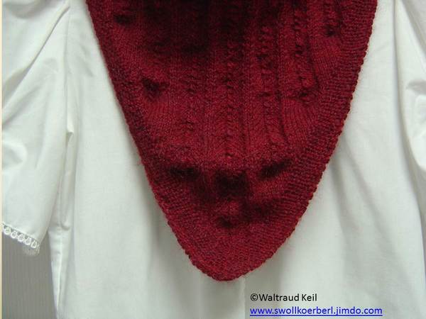 Strickanleitung Dreieckstuch und Armstulpen SIERRA ANDINA