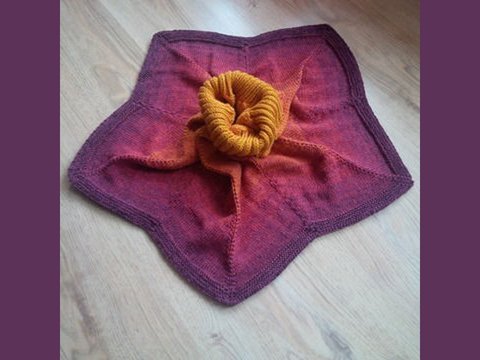 Asteria - star poncho - poncho (knitting)