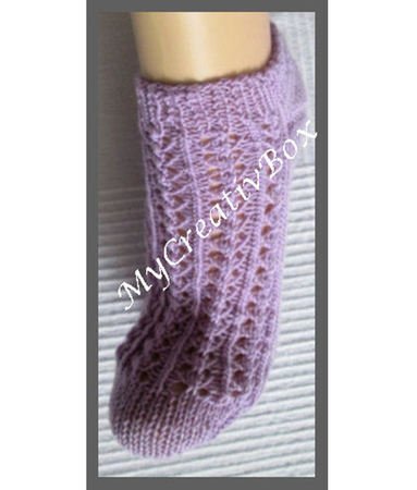 Sneaker-Sommersocken "Sommertag" - Gr. 32-47, gestrickt