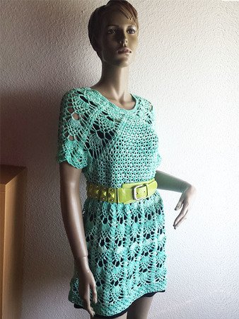 Anleitung Häkelkleid oder Tunika alle Größen
