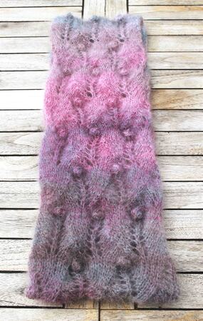 Cowl "Lily", knitting pattern, quick and easy