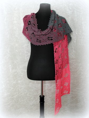 Crochet patten scarf Peara