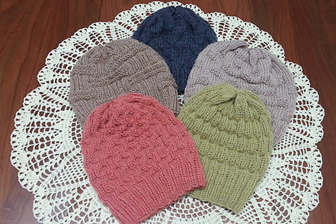 5 Strickmützen Anleitungen Damen und Herren 52-56cm