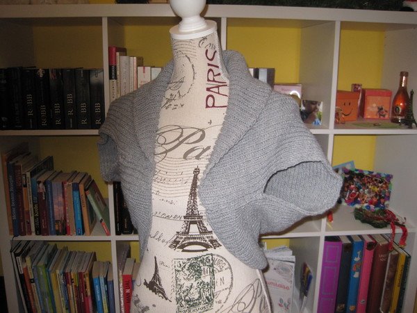 Strickanleitung Cardigan Bolero für Damen Gr.38-44