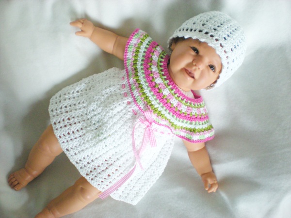 Crochet Tutorial Baby Dress