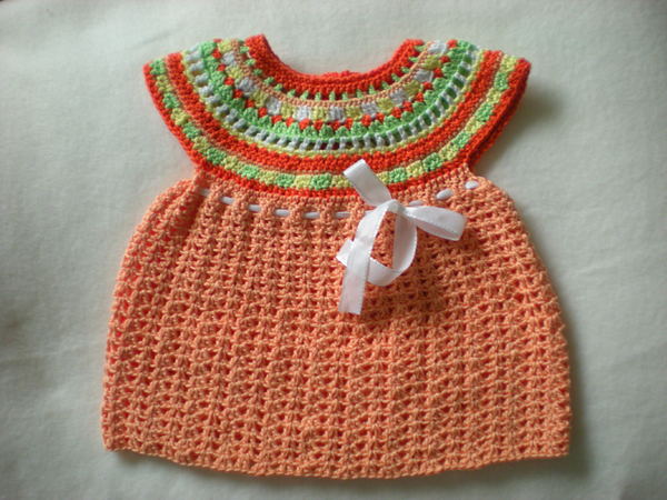Crochet Tutorial Baby Dress