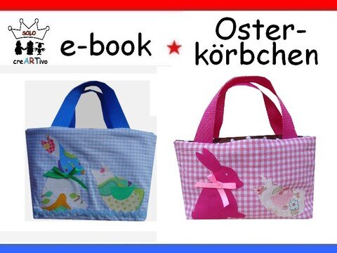  Nähanleitung ☆ Osterkörbchen