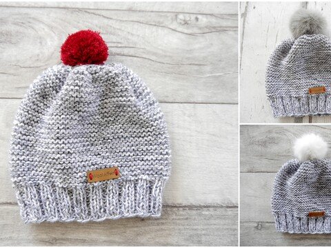 Knitting Pattern - Baby Cap basic - No.168E-1