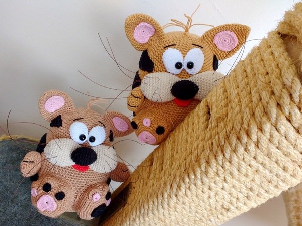 Pummeliges Katzenbaby - Häkelanleitung von Diana´s kleiner Häkelshop