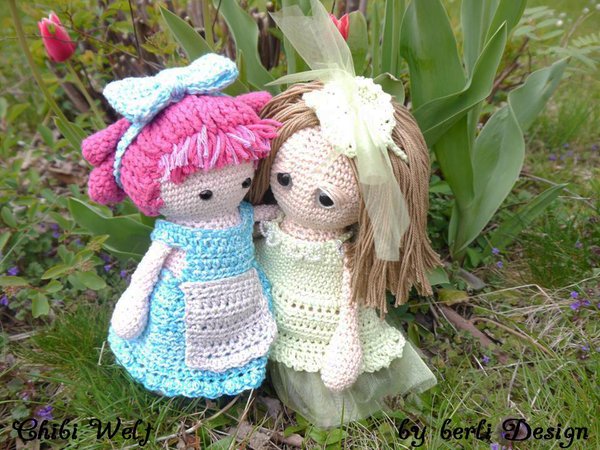 Chibi Prinzessin Klara - Häkelanleitung - Komplettset
