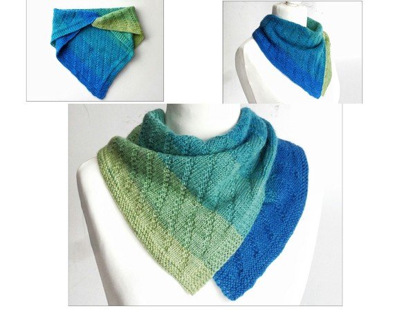 Strickanleitung Loop Cowl Schalkragen Schal Faltschal Mamamia