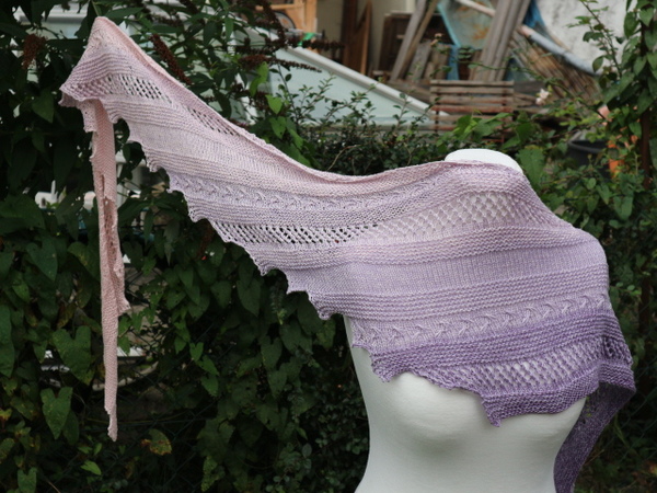Einfache Strickanleitung Drachenschwanz "Marin"