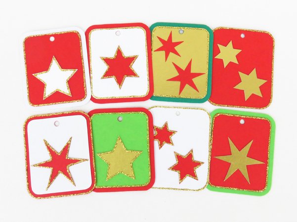 Geschenkanhänger – Weihnachten – Bastelvorlagen und Anleitung