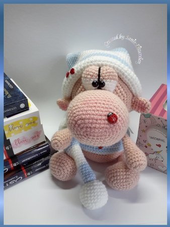 Häkelanleitung Kuschelkumpelchen mit kleinem Popo und großer Nase
