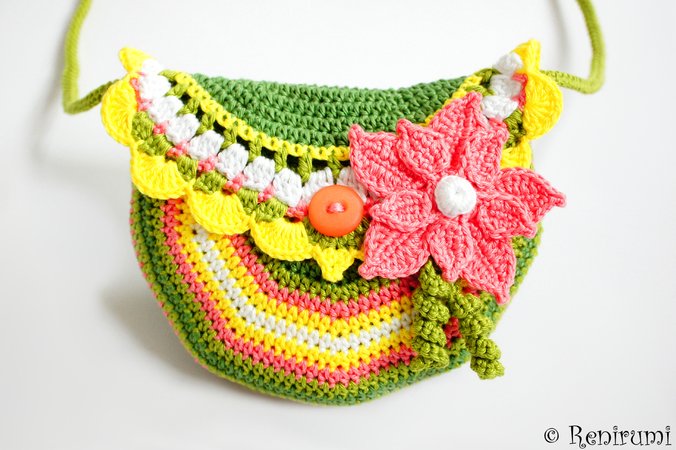 Häkelanleitung Tasche