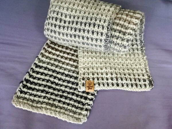*BOYFRIEND* Mütze, Schal und Loop stricken, 3 Anleitungen, alle Größen