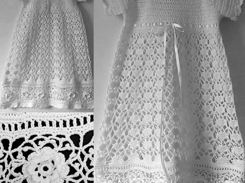 Pattern Ella Rose Christening Gown