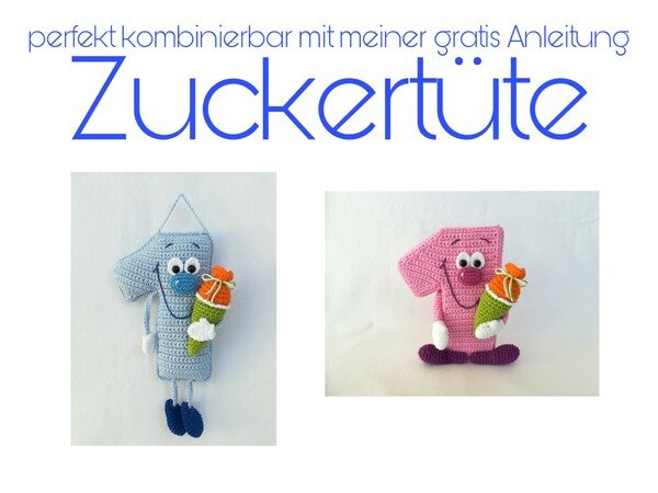 Number 1 - Crochet pattern