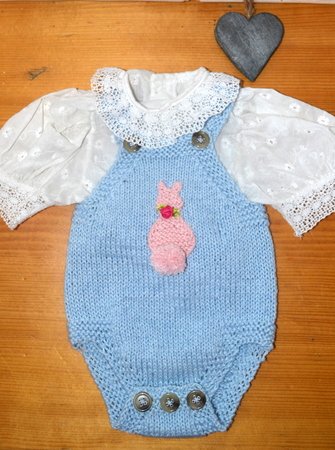 STRICKANLEITUNG * Baby Strampler, Body, Sommerhose in 3 Größen