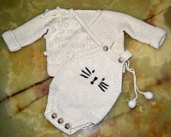 STRICKANLEITUNG * Baby Strampler, Body, Sommerhose in 3 Größen