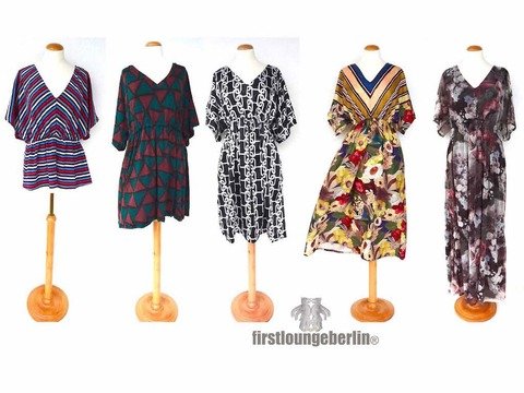Luna Sommerkleid & Bluse in 9 Längen Gr.32/34-56/58 Schnitt & Anleitung Damenkleid Damenbluse Shirt