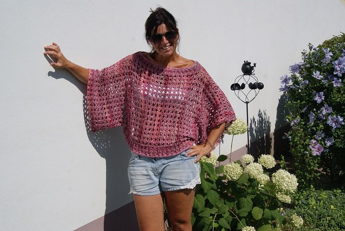 Shirt / Pulli OCEAN (Oversize, Universalgröße - leicht anzupassen)