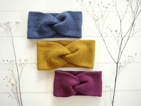 Strickanleitung - Stirnband _LIV_ - doppellagiges Stirnband - No.226