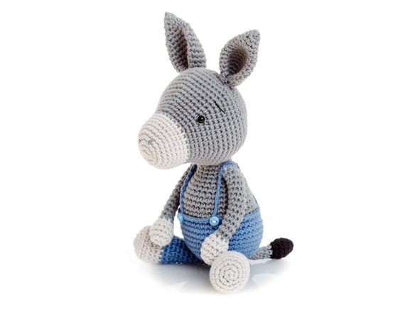 Amigurumi donkey crochet pattern