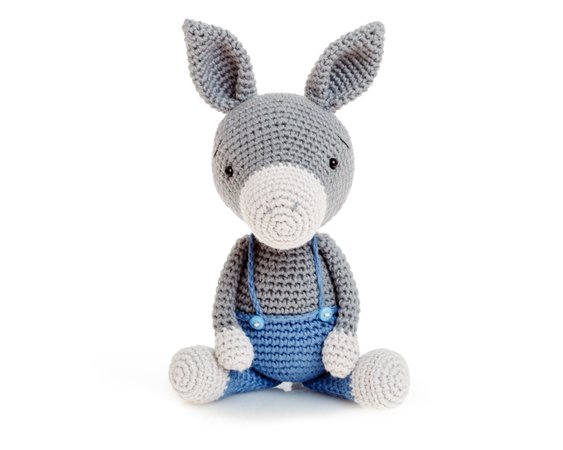 Amigurumi donkey crochet pattern