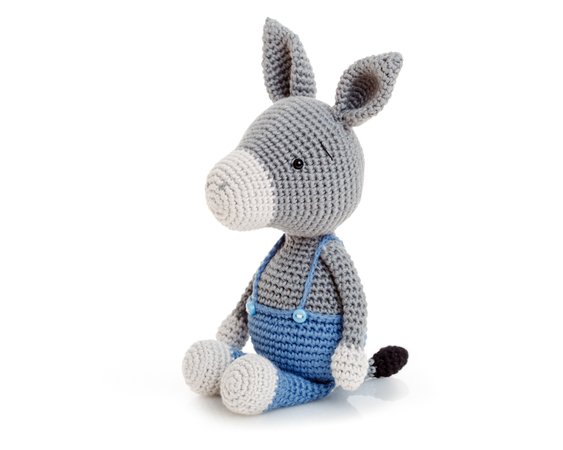 Amigurumi donkey crochet pattern