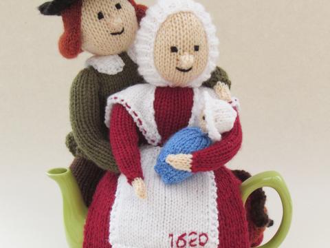 Mayflower Pilgrims Tea Cosy Pattern