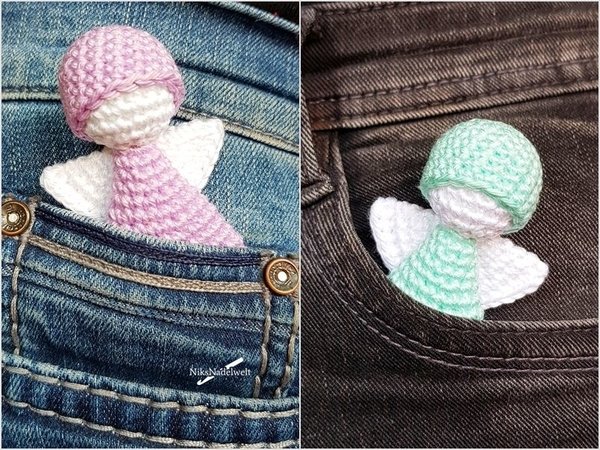 Häkelanleitung - Mini Schutzengel